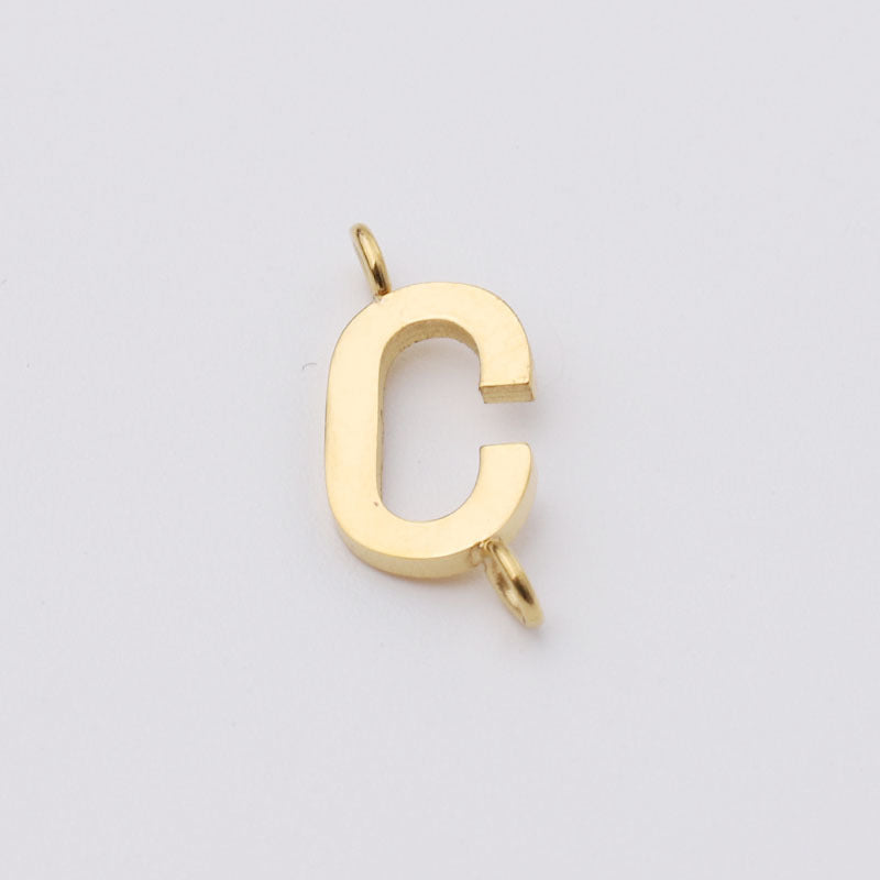 Double loop letter Charms