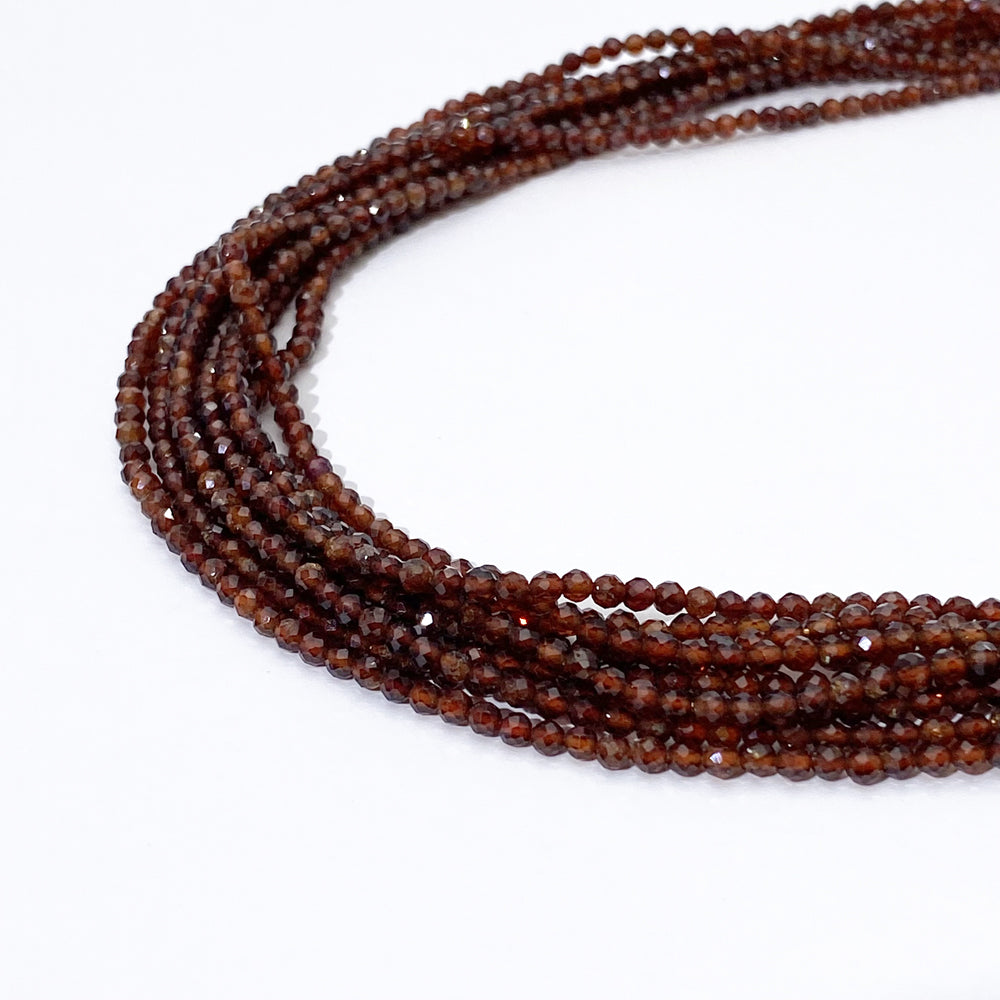 B MIX 2mm Natural Faceted stone beads for jewelry DIY