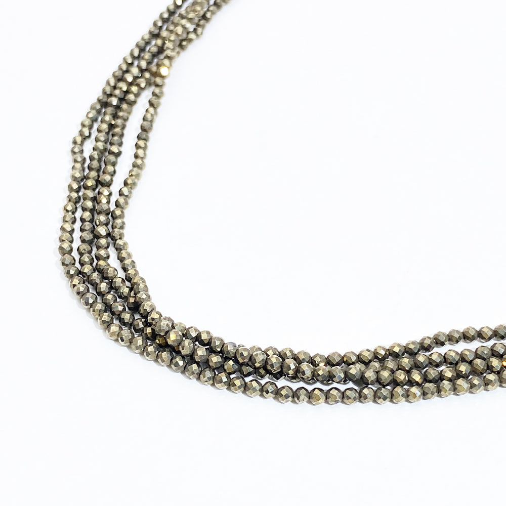B MIX 2mm Natural Faceted stone beads for jewelry DIY