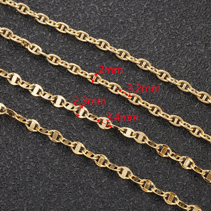 1476 Anchor chain-Vacuum Plating Waterproof Stainless steel chain