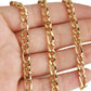 C1658 5mm Square wire 3:1 Figaro Chain