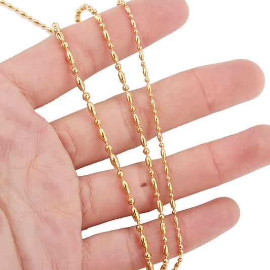 C1328 2mm 1:1 Bamboo link chain