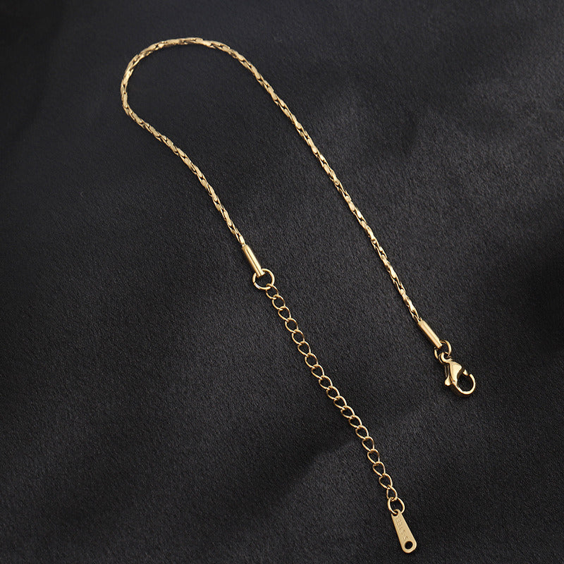 Stainless Steel Finished thin Bracelet