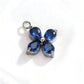 055 Colorful Zircon Four leaf Clover Charms