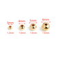 10pcs/pack Round Lantern Spacers for bracelet,necklace making