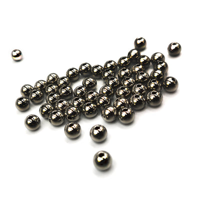 50pcs/pack Round Spacer Beads-Vacuum Plating Waterproof Stainless steel beads