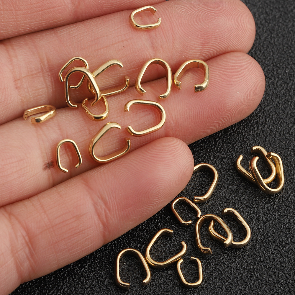 1712 20Pcs/Pack Stainless Steel Bail