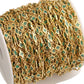 C1778 Glitter oil droplets clover chain
