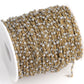 C1770 Enamel Glitter Beads Chain