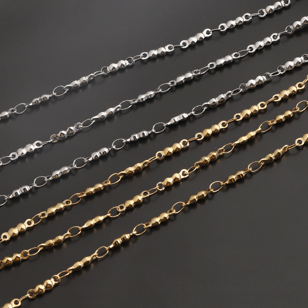 C1668 9.5mm Two beads chain