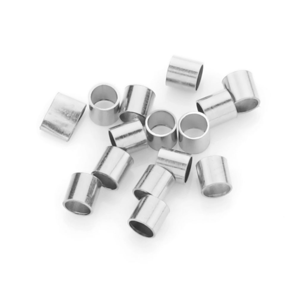 100pcs/pack crimp tube for jewelry making