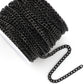 C1287 Four style black chain-Vacuum Plating Waterproof Stainless steel chain