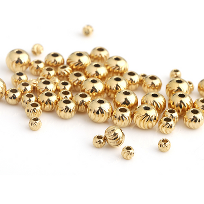 10pcs/pack Round Lantern Spacers for bracelet,necklace making