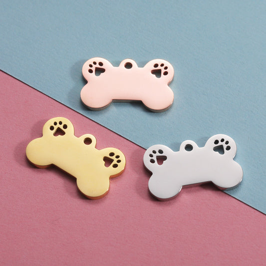 Dog bone charm