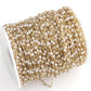 C1770 Enamel Glitter Beads Chain