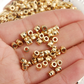 1708 20 pcs/pack 4mm Cylinder Spacer Beads