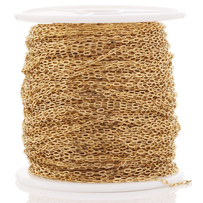 C1606 1.5mm Mini Paper clip Chain