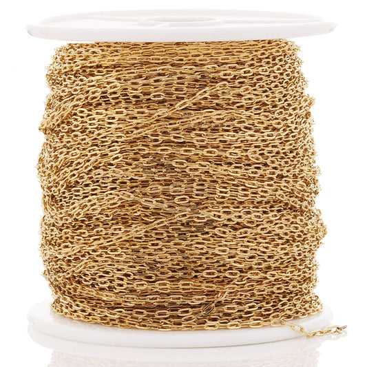 C1606 1.5mm Mini Paper clip Chain