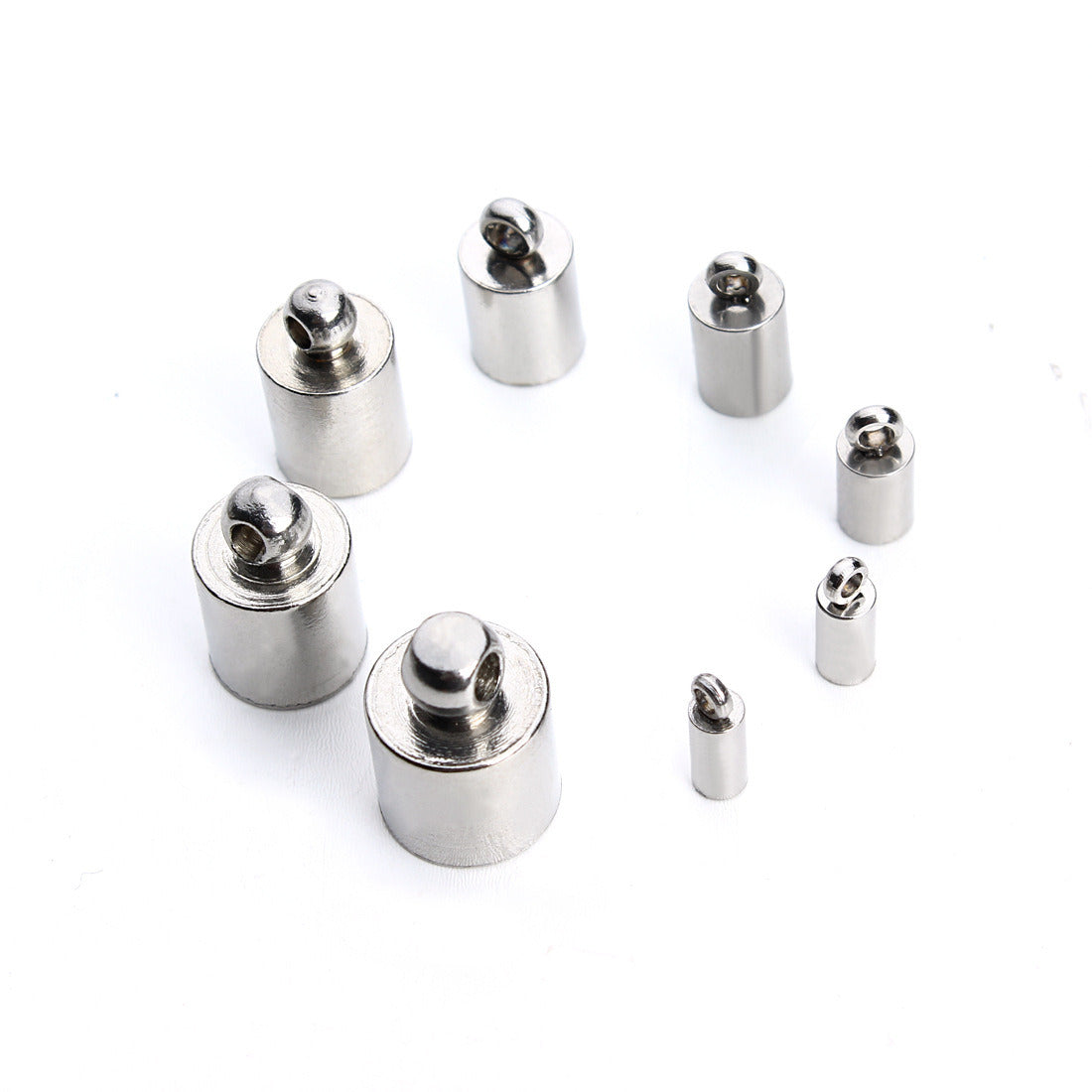 10pcs Stainless steel Leather connect clasp