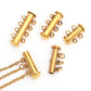 Magnetic buckle chain connector