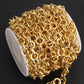 C1656 9mm Square wire circle chain