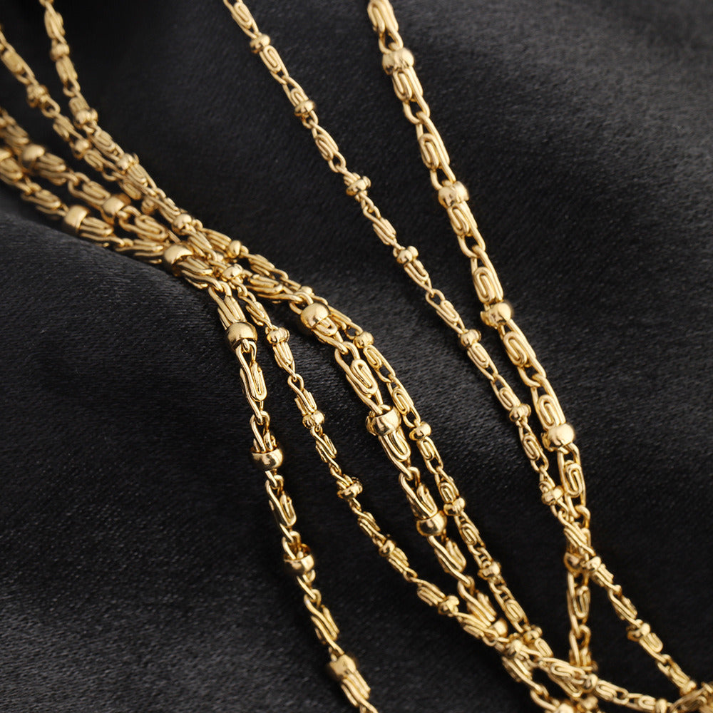 C1714 Greek Key Beads Chain