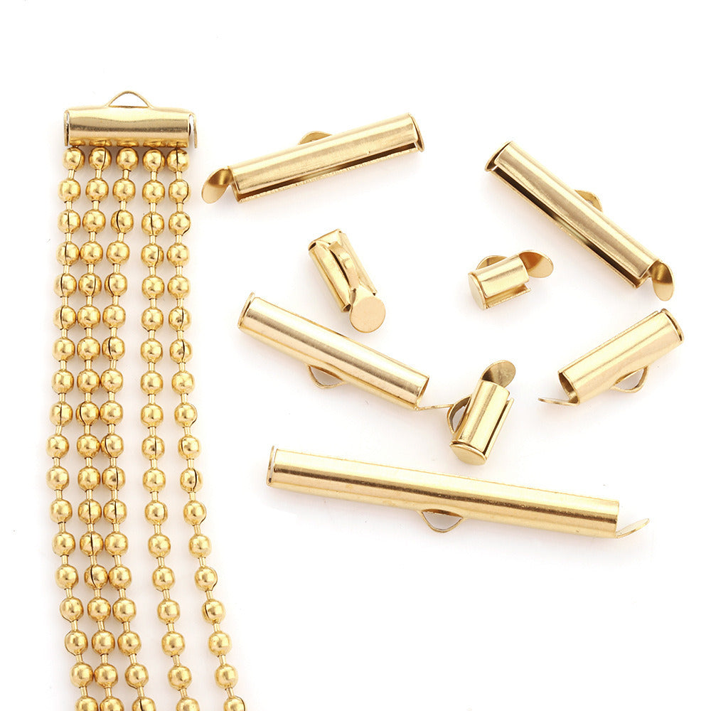 Assembled chain clasp