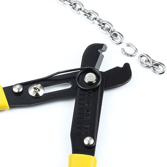 Thick chain open plier
