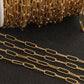 C1764 Sparkle paper clip chain