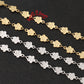 C1469 6mm Flower chain