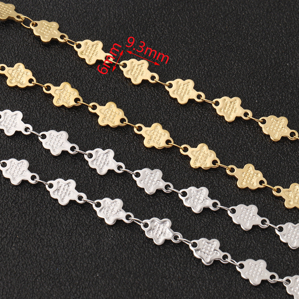 C1469 6mm Flower chain