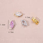 Colorful Zircon Birthstone Charms