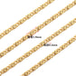 C1261 1.8mm Greek Key/Meander chain-Vacuum Plating Waterproof Stainless steel chain