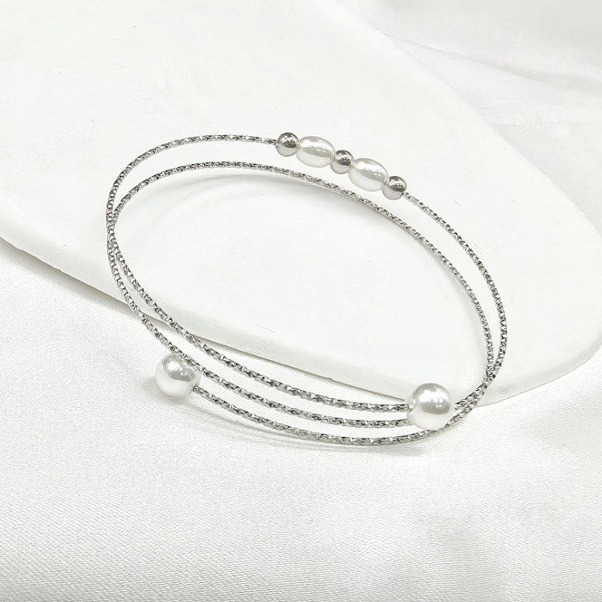 Stainless Steel Sparkle Bracelet