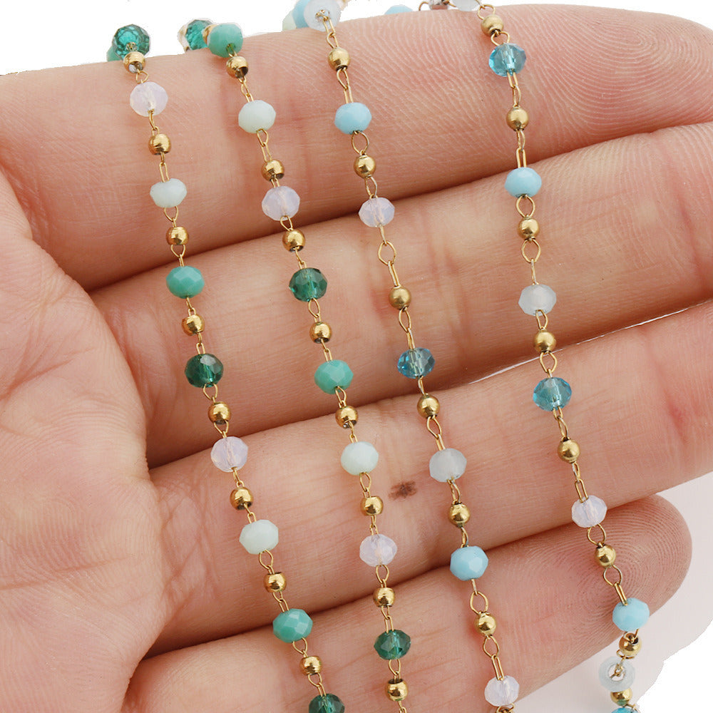 C1626 Glass Crystal Chain