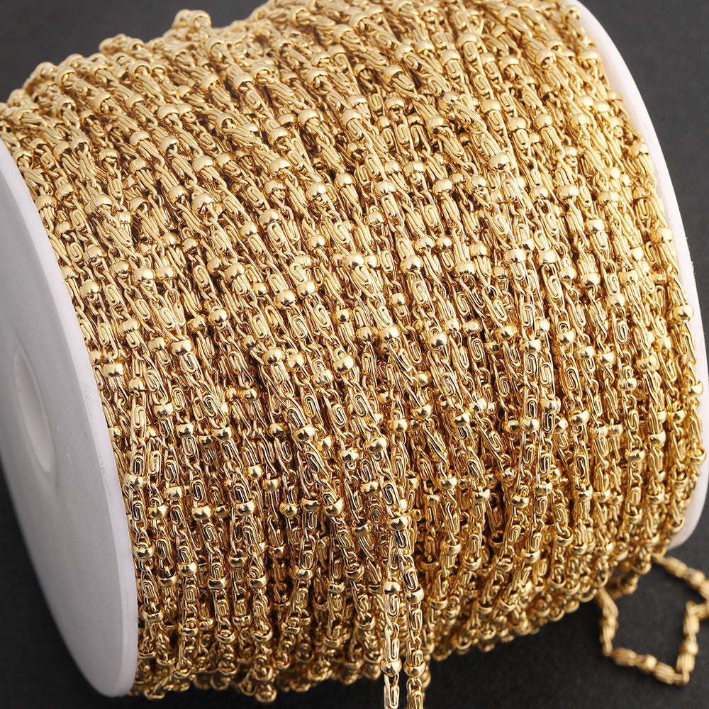 C1714 Greek Key Beads Chain