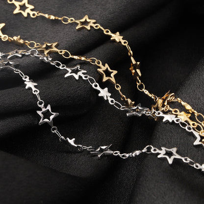 C1674 Stars Stainless Steel chain