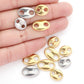 1372 5Pcs/Pack Coffee bean/Pig nose Charm