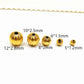 5pcs/pack 5/6/8mm Pumpkin Spacer Beads