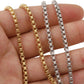 C1648 3mm Striped box chain