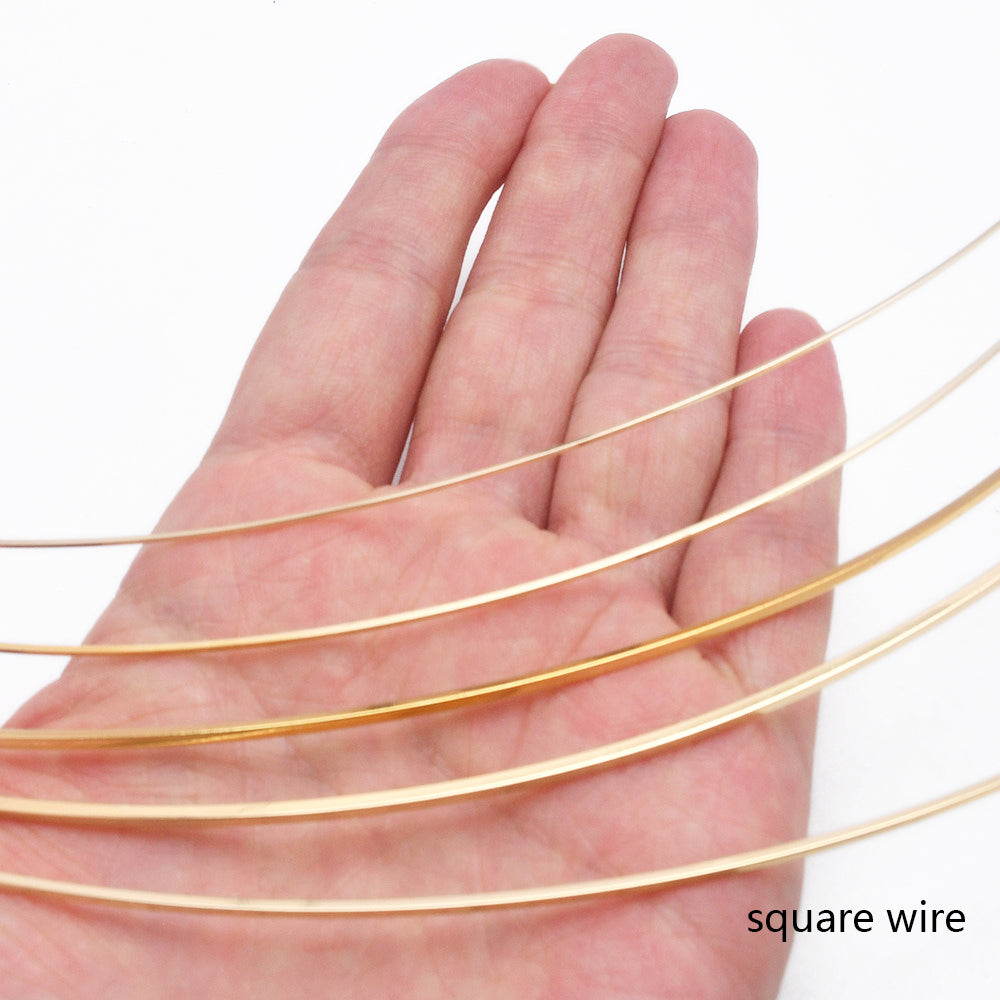 square wire half hard copper wire for jeweley making