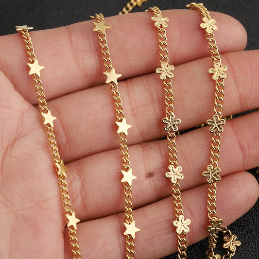 C1169 Small Flower/Star Chain