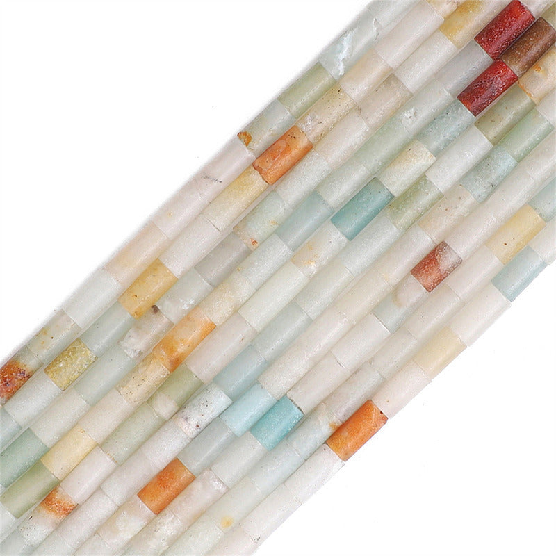 2*4mm bugle tube crystal beads for DIY jewelry