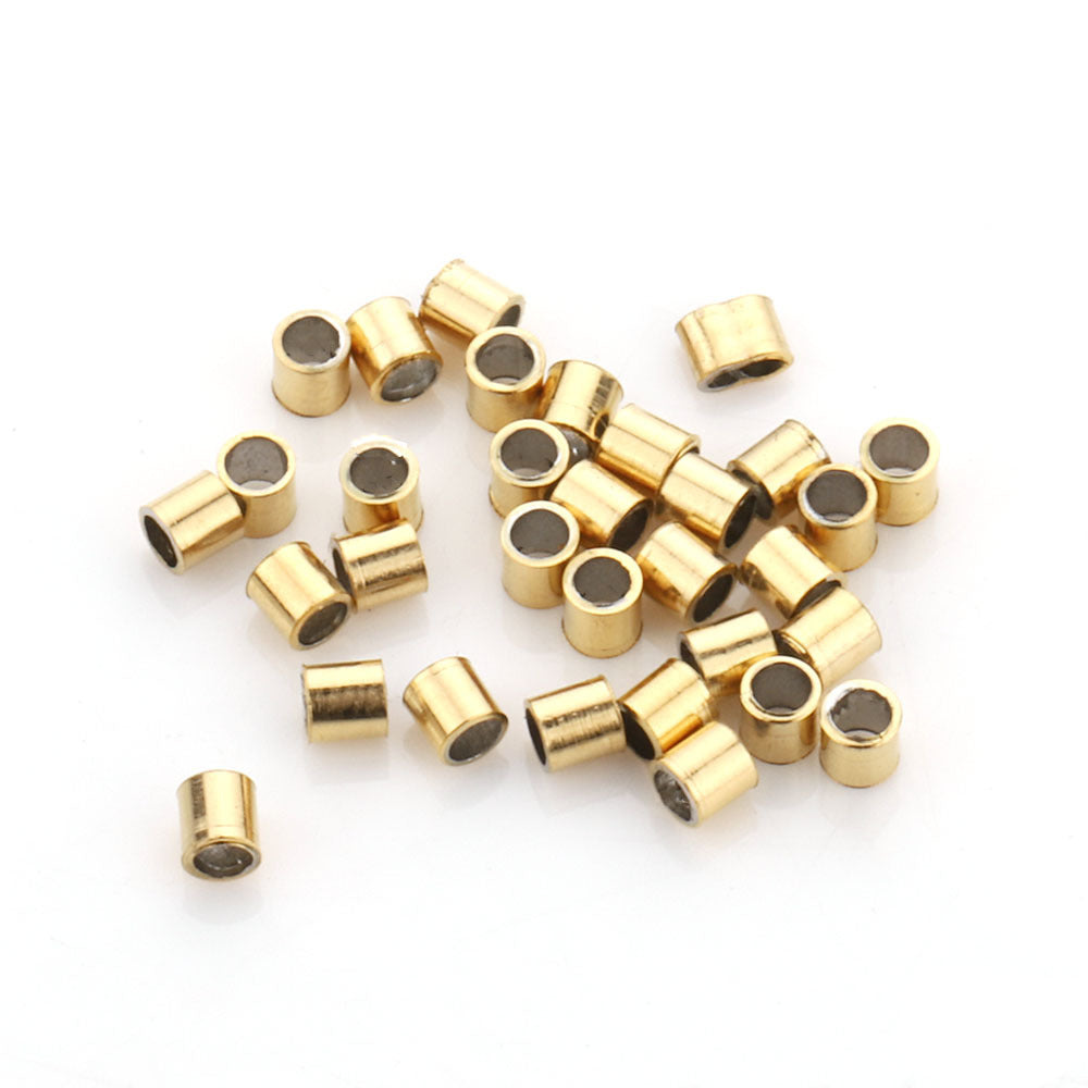 100pcs/pack crimp tube for jewelry making