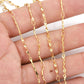 C1491 Four style stick chain-Vacuum Plating Waterproof Stainless steel chain