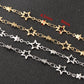 C1674 Stars Stainless Steel chain