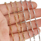 C1668 9.5mm Two beads chain