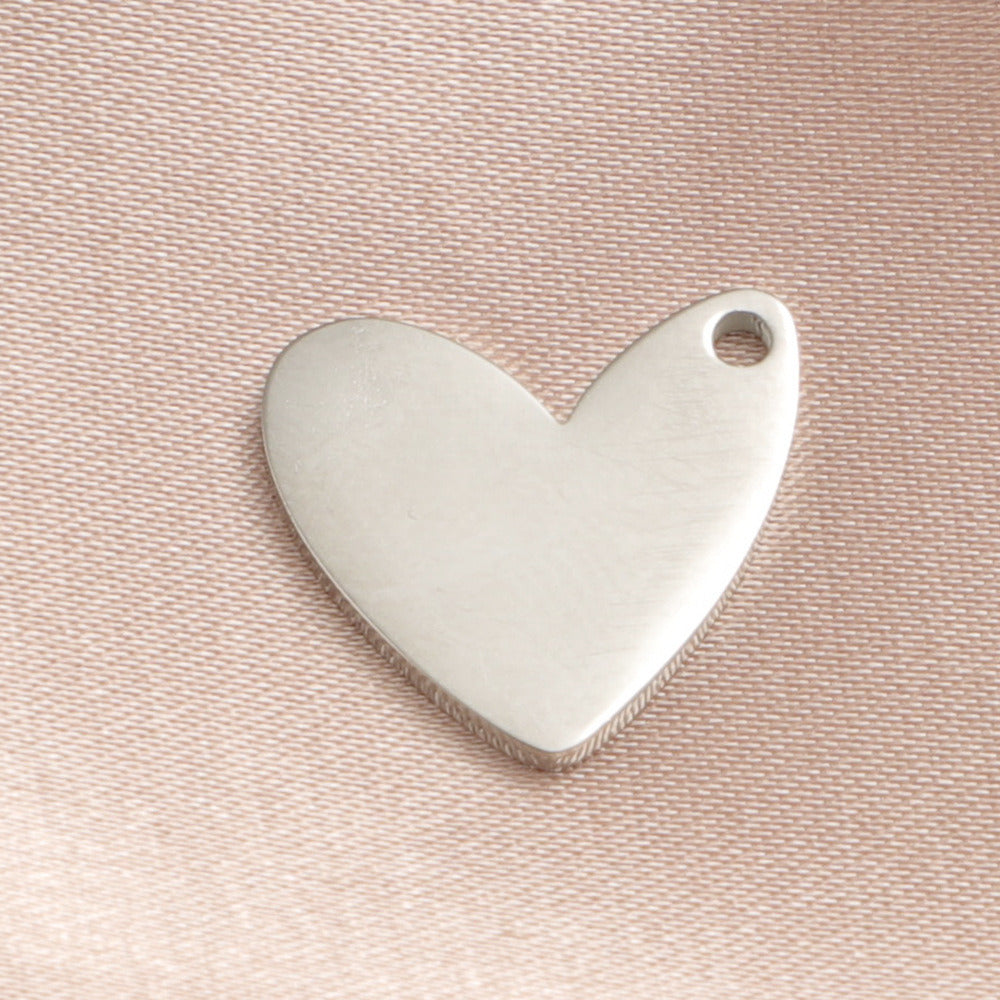 Heart charm for DIY