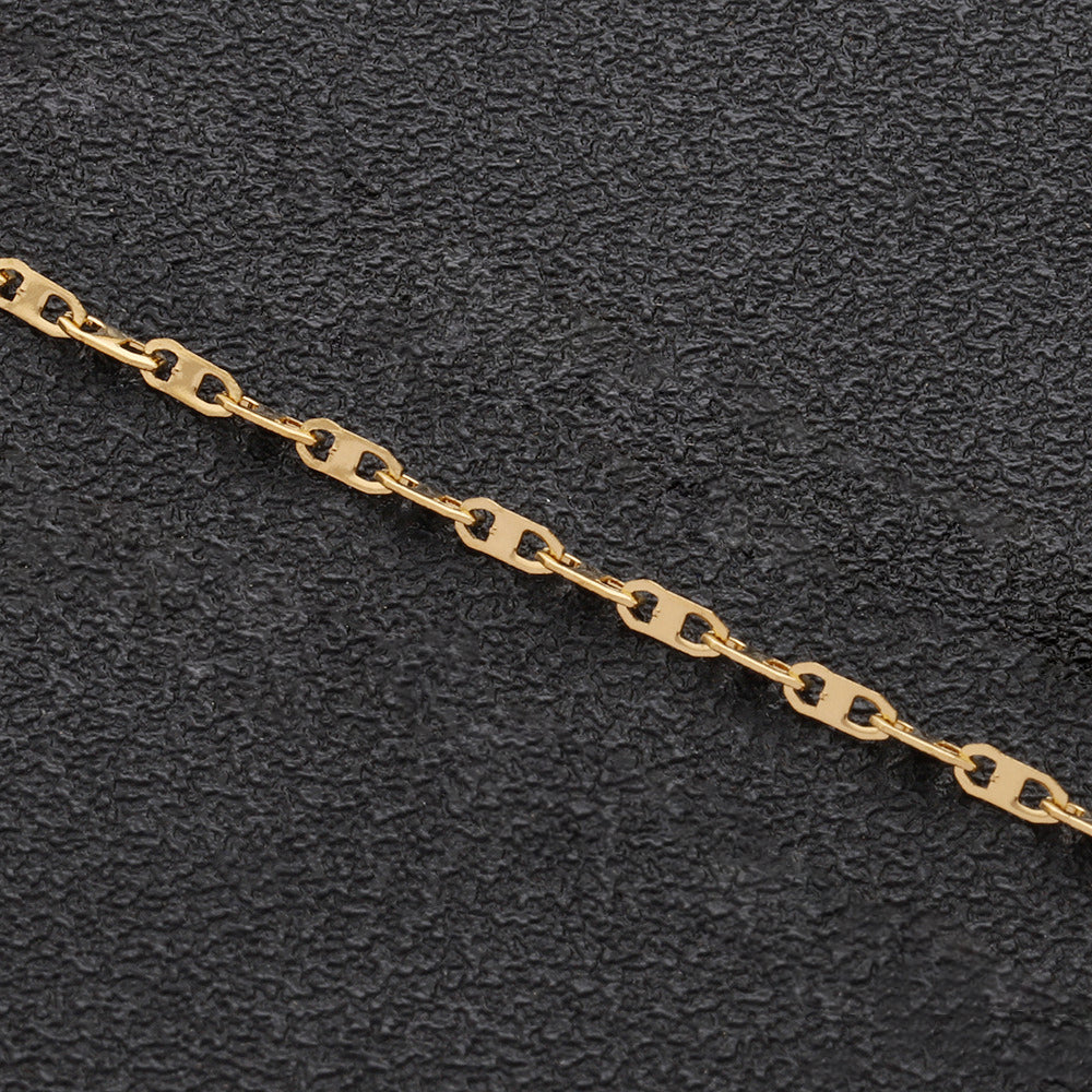 C1592 2mm Anchor chain-Vacuum Plating Waterproof Stainless steel chain