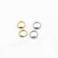10Pcs/pack 5mm Two hole closed jump ring